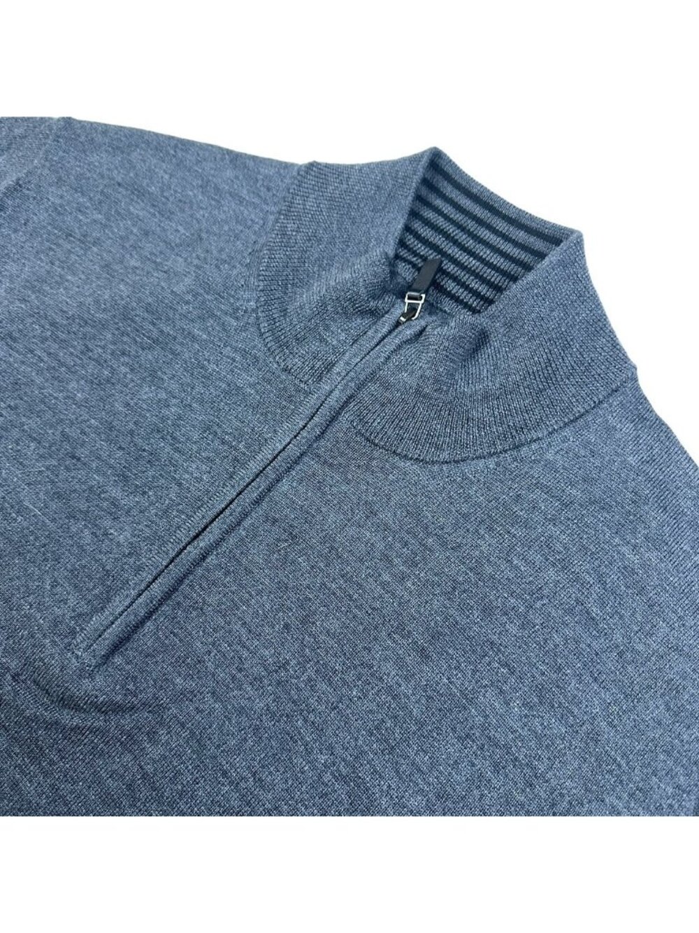 UNTUCKit Men’s Wool  Mock Neck Pullover Sweater Gray • XL
